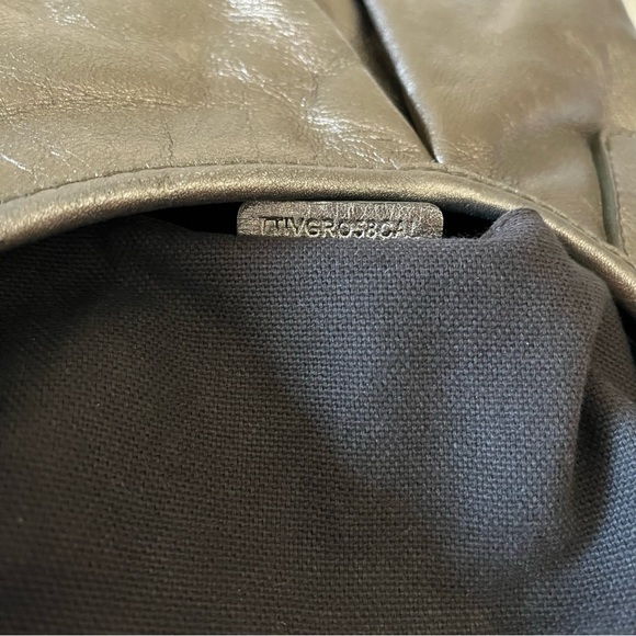 Burberry Silver Gold Metallic Prorsum Bag Mixed Metal Woven Chain Crossbody Bag - Picture 4 of 17